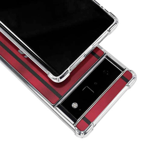 NBA Houston Rockets Jersey Google Pixel 6 Clear Case